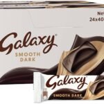 Galaxy Smooth Dark Chocolate 40 g pack of 24
