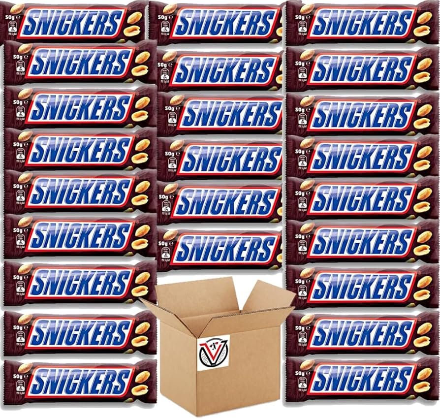 0f2a076e40bf5157d2599f7d12a78086 Snickers Chocolate 24x50g - Image 1