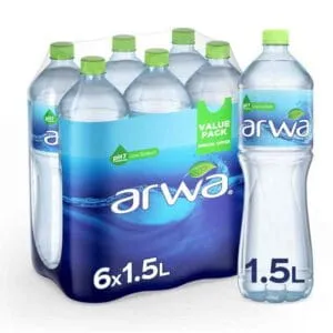 Arwa Water 1.5L x 6 | Pure Bottled Drinking Water Pack | Mubarak Souq