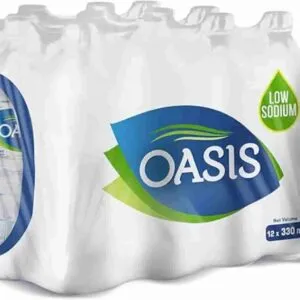 Oasis Water 300ML x 12 | Pure Bottled Drinking Water Pack | Mubarak Souq