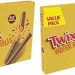 Twix chocolate wafer rolls 24 x 5 (pack of 2)