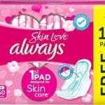 Always Pads Maxi Thick Skin Love Cottony Soft Large 50 Sanitary Pads x 1