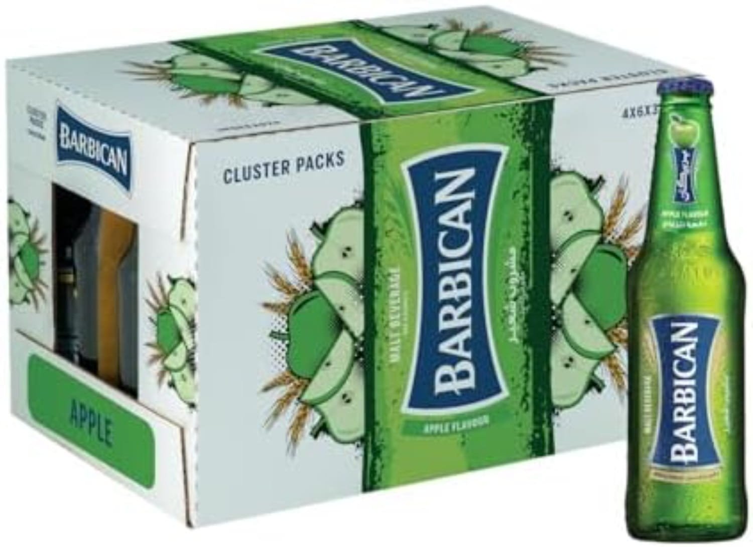 2467569a3622c9d505dce4b2dae8e808 (1) Barbican Apple Non Alcoholic Malt Beverage,325 ml x 24 - Image 1