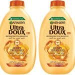 Garnier Ultra Doux Honey Treasures Shampoo, 400 ml x 2