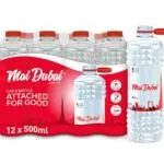 Mai Dubai Water 500ML x 12 | Low Sodium Bottled Drinking Water | Mubarak Souq
