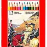Faber-Castell Classic Colour Pencils 12 Pcs In A Flat Metal Tin, Multicolor x 12 (CTRN)