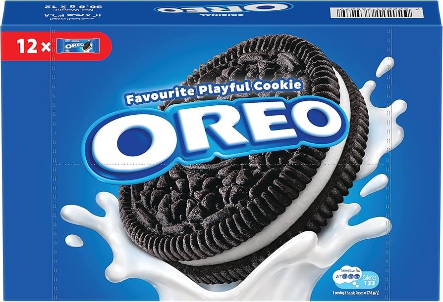 4f52e5ca55a4b17417d0e50f845fc14e (2) Oreo Biscuits Original, 12 Boxes x 12 Packs x 36.8 g - Image 1