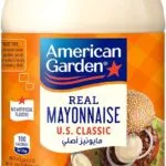 American Garden Real Mayonnaise Original, Gluten-Free, Dairy-Free, 887ml x 12