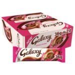Galaxy Cookie Crumble Chocolate Bar 36g Pack of 24