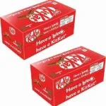 Nestle Kitkat Fingers Chocolate Coated Wafer 38.5 G Pack Of 21
