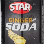 Star Ginger Soda Carbonated Soft Drink 330 ml x 24pc