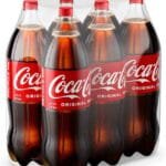Coca Cola Carbonated Drinks, 6 x 1.48 L
