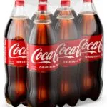 Coca Cola Carbonated Drinks, 6 x 1.48 L