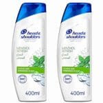 Head & Shoulders Menthol Refresh dandruff Shampoo 400 Ml x 2