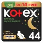 Kotex Maxi Thick Natural Super 44S x 3