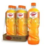 Star Juice Orange Drink New 1 LT x 6