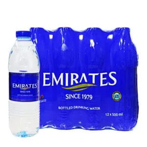 Emirates Natural Water 500ML x 12 | Pure Drinking Water Pack | Mubarak Souq
