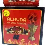 Al Huda Al Red Omani Charcoal Lite Bakhoor Charcoal Red 80 Pieces (24 BOX/CTN)