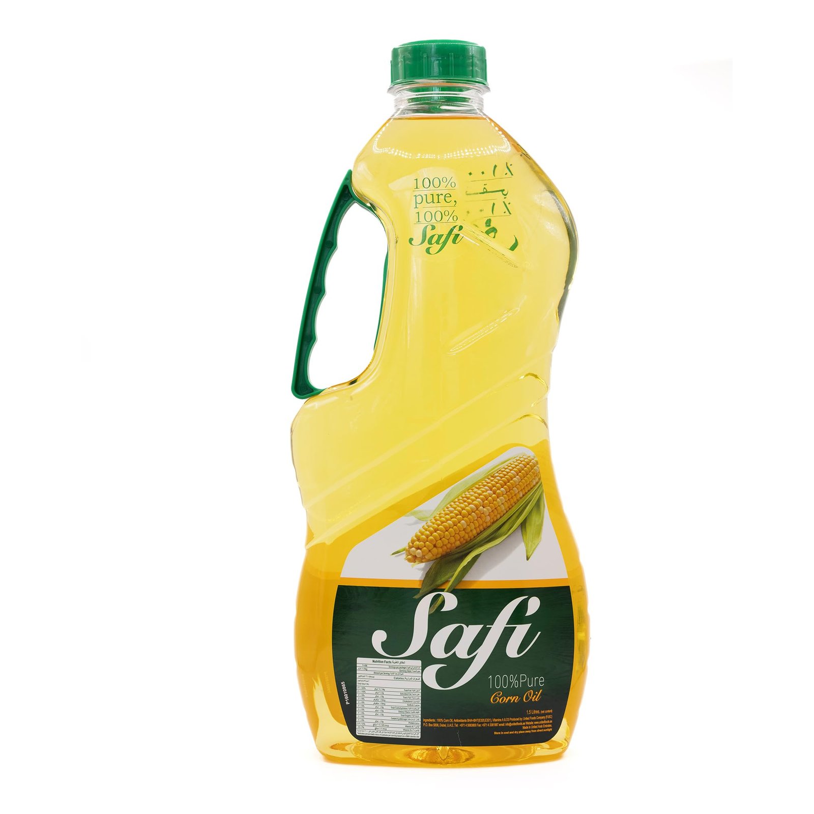 717n3dX1TnL Safi Pure Corn Oil 1.5 ltr x 6 - الصورة 1