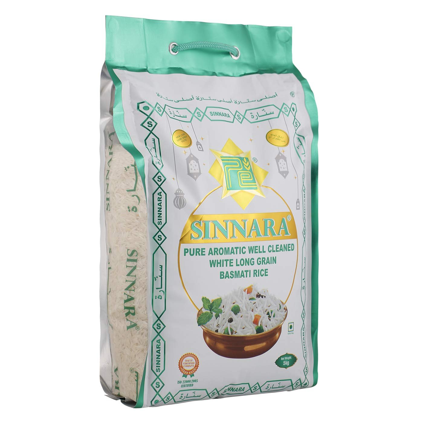 71TmGnG7xtL Sinnara Basmathi Rice 5kg - Image 1