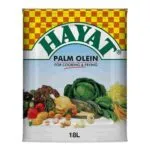 Hayat Palm Olein Oil 18 Lt