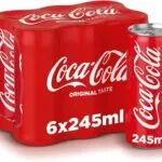 Coca Cola Carbonated Drinks In Can, 330 ml (Carton: 4 x 6 x 245 ml)