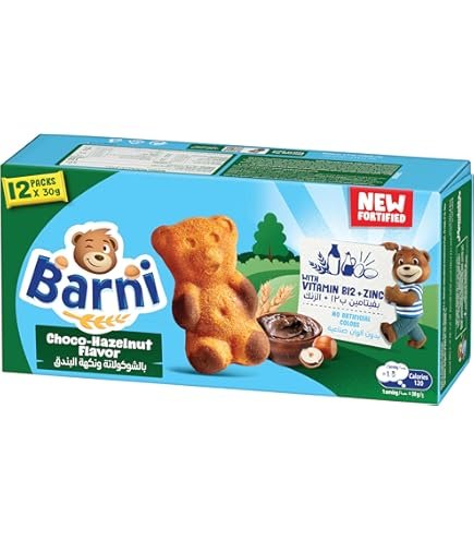 810rv-wKQgL._AC_UL495_SR435,495_ Barni Cake Chocolate Hazelnut Biscuit Special Price 30 g x 12 - الصورة 1