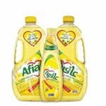 Afia Pure Corn Oil, 2 x 1.5 Litre + 500 ml