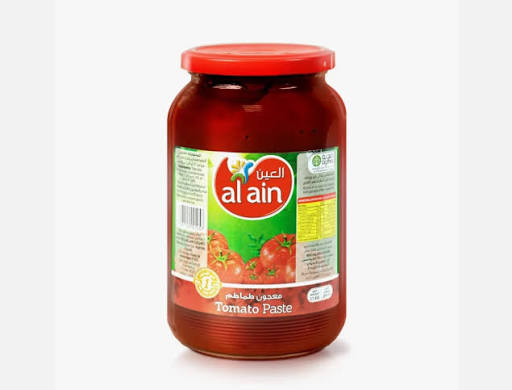 Al Ain Tomato Paste jar 12 x 1100 gm Al Ain Tomato Paste Jar 1100g Al Ain Tomato Paste 1100g Glass Jar