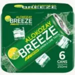 Alokozay Breeze drink caffeine 250 Ml x 6