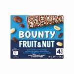 Bounty Fruit & Nut Chocolate Bar - 32g x 4 (English)