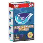 Fine Facial Tissue 2 Ply 130 Sheets x 30 Boxes (5 Packs x 6)