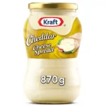 Kraft Cheddar Cheese Spread Jar 870g x 6