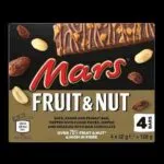 Mars Fruit & Nut Chocolate Bar - 32g x 4 (English)