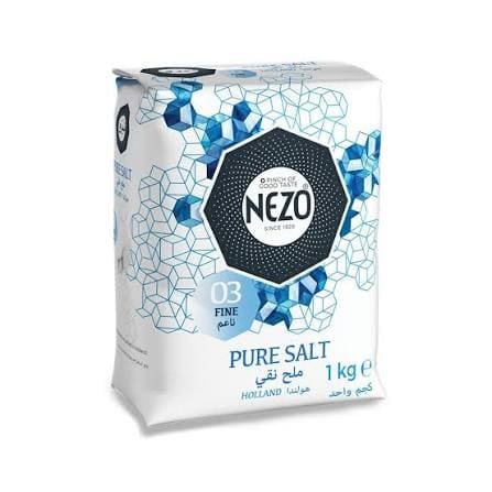NEZO SALT POUCH 1KG 1x12 Nezo Salt Pouch 1kg x 12 - Image 1