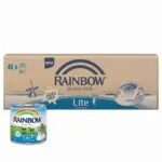 Rainbow Lite Vitamin D Evaporated Liquid Milk 170g x 48