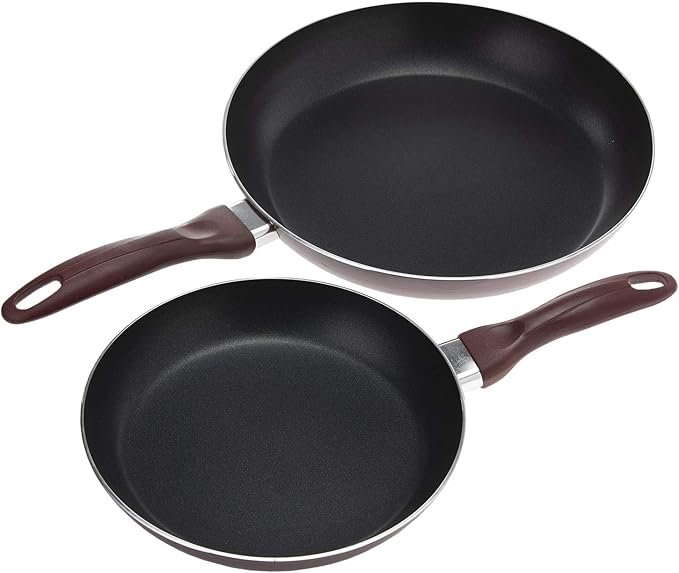Royalford Ceramic Frypan Set With Slotted Turner 26 cm And 20 cm 3 Pieces royalford-ceramic-frypan-set-with-slotted-turner-26cm-20cm
