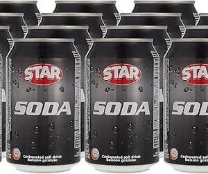 Star Soda Carbonated Soft Drink 330ml x 24 Pcs | Buy Online UAE