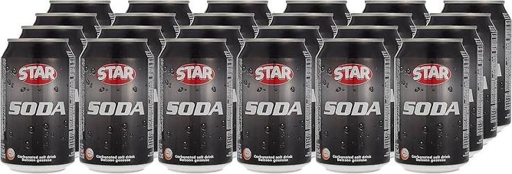 Star Soda Carbonated Soft Drink 330ml x 24 Pcs Star Soda Carbonated Soft Drink 330ml x 24 Pcs | Buy Online UAE