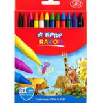 Tiptop Crayons Multicolor 12 Pcs