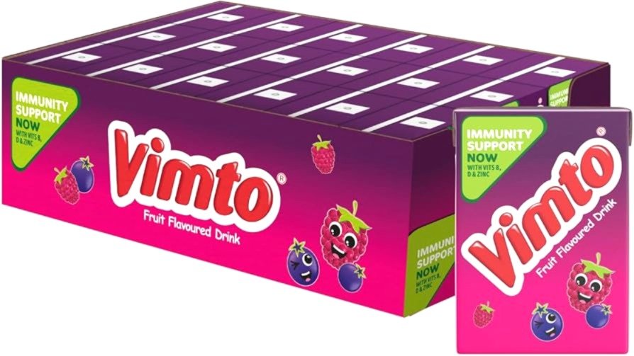 VIMTO FRUTI Vimto Kids Drink UAE, Vimto Fruit Drink, Kids Juice UAE, Fruit Flavored Drink UAE, Vimto Tetra Pack 125ml, School Lunch Drinks UAE, Buy Vimto Online UAE, Kids Beverages UAE, MubarakSouq