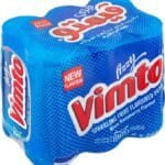 Vimto Sparkling Blue Raspberry Drink 6 x 250 ml | Fizzy Soft Drink UAE