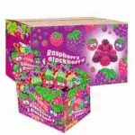 Yupi Raspberry & Blackberry Gummy Candies 18 g x 24 x 12