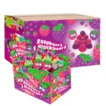 Yupi Raspberry & Blackberry Gummy Candies 18 g x 24 x 12