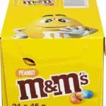 M&Ms Peanut Chocolate - 45g x 24 (English)