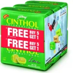 Cinthol Lime With Deodorant Soap 125G x 72 pieces