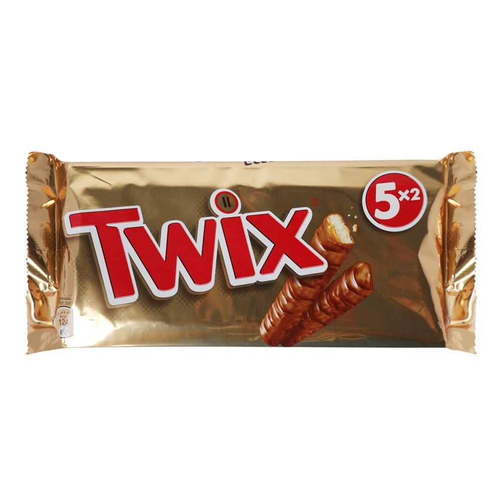 af2cf64f4274f872613cf8b776a27989 Twix Twin Chocolate Bars 18 x (5 x 46g )= 4140 g - Image 1