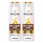 Pantene Milky and Damage Shampoo 2 x 400ml