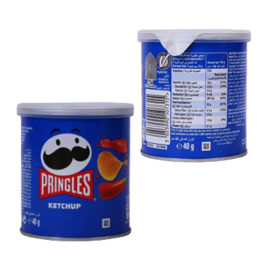 b93ab4fe394a1340e041e81861f88b94 Pringles Potato Chips Ketchup 40 g x 12 - Image 1