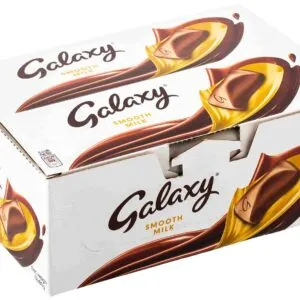 Galaxy Milk Chocolate 80G x 12 | Smooth Chocolate Bar Pack | Mubarak Souq